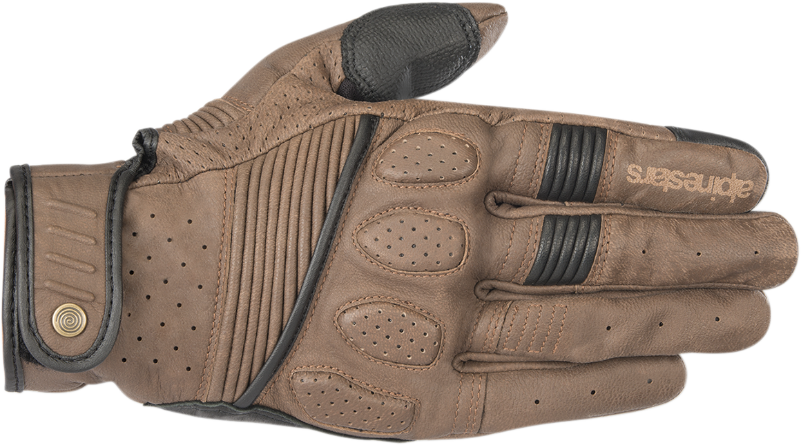 ALPINESTARS Crazy Eight Gloves - Brown/Black - Small 3509018-82-S - Gloves