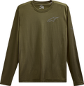ALPINESTARS Pursue Performance Long-Sleeve T-Shirt - Military Green - Large 123271000690L