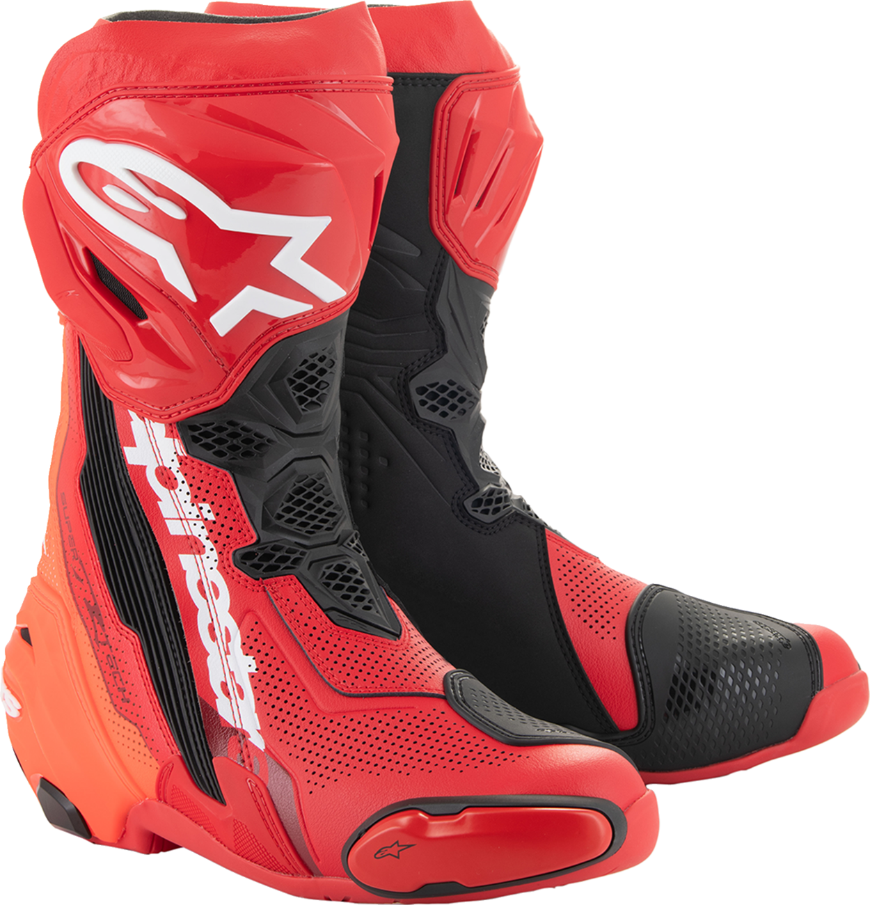 ALPINESTARS Supertech R Vented Boots - Red - US 9.5/EU 44 2220121-3029-44