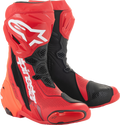 ALPINESTARS Supertech R Vented Boots - Red - US 11.5/EU 46 2220121-3029-46