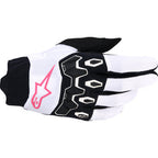 ALPINESTARS Stella Full Bore V2 Gloves - White/Fluo Pink/Black - Small 3580126-2064-S