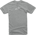 ALPINESTARS Race Mod T-Shirt - Heather Gray/White - XL 1230721011121XL