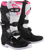 ALPINESTARS Stella Tech 3 Boots - Black/White/Pink - US 8 2013218-130-8