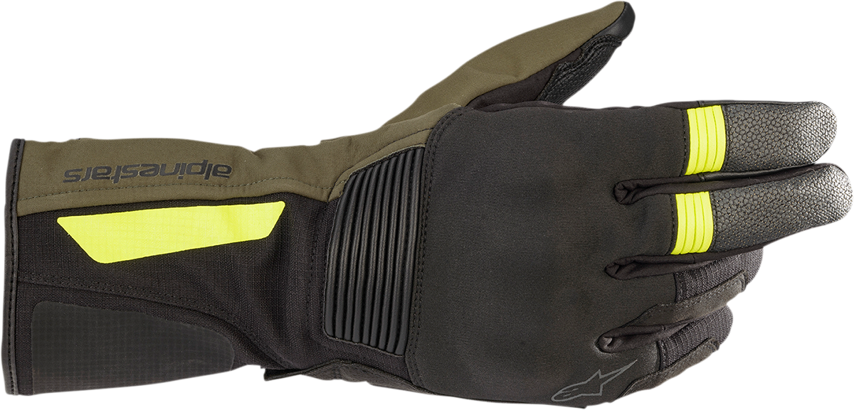ALPINESTARS Denali Aerogel Drystar® Gloves - Black Forest/Fluo Yellow - Large 3526922-1685-L - Gloves