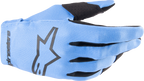 ALPINESTARS Youth Radar Gloves - Light Blue/Black - XS 3541824-7056-XS