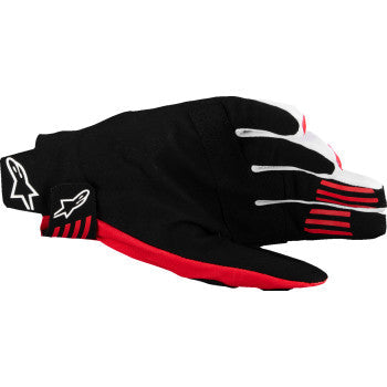 ALPINESTARS echstar MX Gloves - Black/Bright Red - Large 3560125-1303-L - Gloves