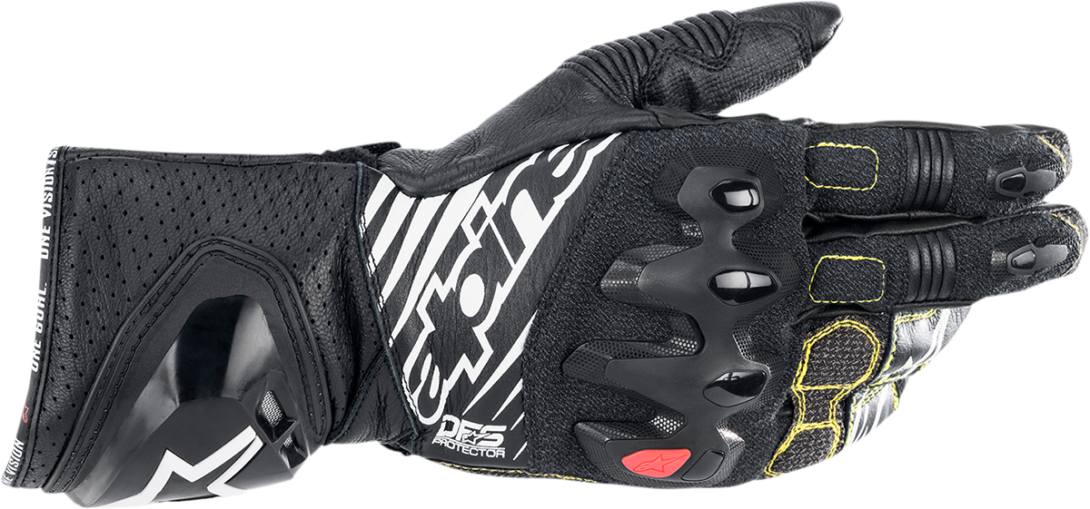 ALPINESTARS GP Tech v2 Gloves - Black/White - 3XL 3556622-12-3X - Gloves