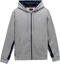 ALPINESTARS Claim Hoodie - Heather Gray - 2XL 12115240010262X