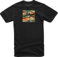 ALPINESTARS Free Camo T-Shirt - Black - 2XL 1232-72220-102X