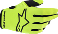 ALPINESTARS Youth Radar Gloves - Fluo Yellow/Black - Medium 3541823-551-M