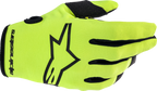 ALPINESTARS Youth Radar Gloves - Fluo Yellow/Black - Medium 3541823-551-M