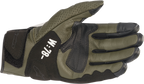 ALPINESTARS Kei Gloves - Forest/Black/White/Fluo Red - Small 3566221-6123-S