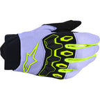 ALPINESTARS Youth Full Bore V2 Gloves - Purple/Fluo Yellow - 2XS 3540226-3175-2XS