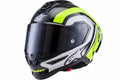 ALPINESTARS  Supertech R10 Helmet - 22.06 - Arius - Gloss Black/Silver/Yellow Fluo - Large  8203926-1699-L