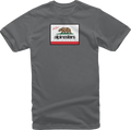 ALPINESTARS Cali 2.0 T-Shirt - Charcoal - Large 12127207018L