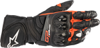 ALPINESTARS GP Plus R v2 Gloves - Black/Fluo Red - Small 3556520-1030-S