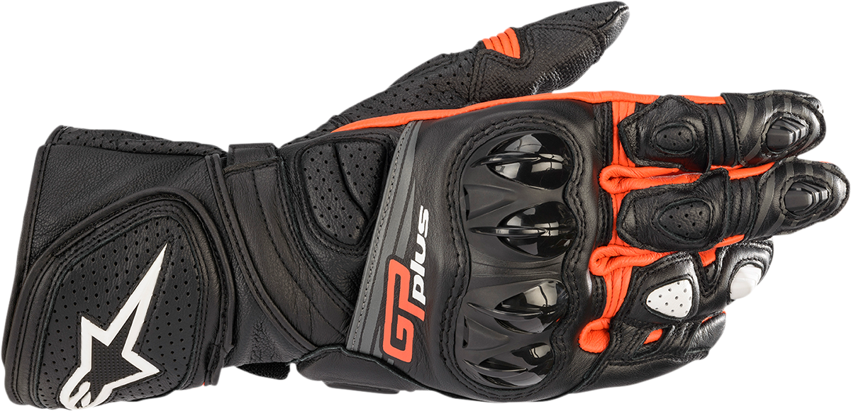 ALPINESTARS GP Plus R v2 Gloves - Black/Fluo Red - 2XL 3556520-1030-2X - Gloves