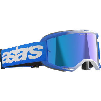 ALPINESTARS GOGGLES Vision 5 Goggle - Blaze - Blue - Blue Mirror 5102125-7271 - Goggles