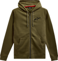 ALPINESTARS Ageless Zip Hoodie - Military/Black - 2XL 12125360069102X