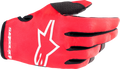 ALPINESTARS Youth Radar Gloves - Red/White - Large 3541823-3120-L