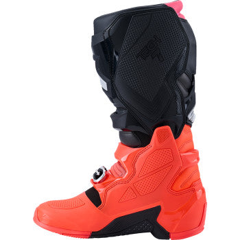 ALPINESTARS Tech 7 Boots - Black/Fluorescent Red/Fluorescent Pink - US 14 / EU 49.5 2012025-1576-14