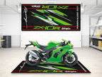 MPM Motorcycle Mat for Kawasaki ZX-10R - MM7250