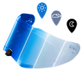 Legacy Shield Outer- Photochromic Blue