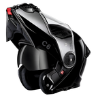 D.O.T. & ECE Daytona C6- Hi-Gloss Black