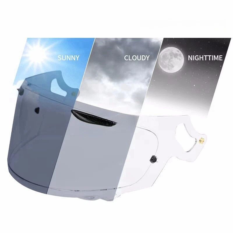 Photochromic Visor for ARAI RX7X / CORSAIR X / RAPIDE NEO / XD VAS V / ASTRO GX / QUANTUM X / SIGNET X / CHASER X  / QUANTIC / PROFILE V CONCEPT X / CONTOUR X / REGENT X / VECTOR X Pinlock-Ready Face Shield