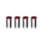 4PCS Aluminium Valve Stem Caps