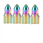 4PCS Colorful Valve Stem Caps