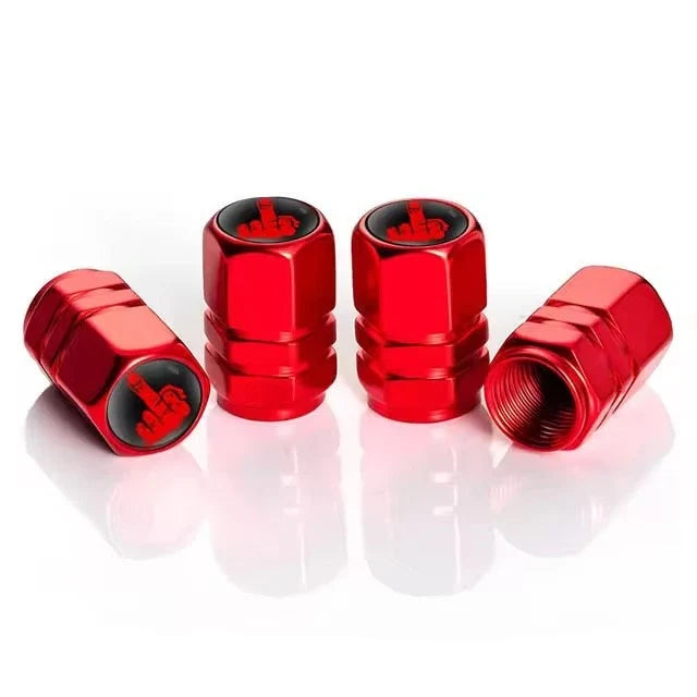 4PCS Aluminium Valve Stem Caps