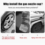 4PCS Aluminium Valve Stem Caps