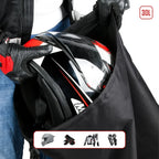 Motorbike Helmet Bag Waterproof Combination Lock Anti-Theft Luggage Storage Bag Rider Portable