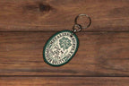 METALIZE™ Vintage Motorcycle Handmade Embroidered Keychain