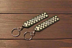 METALIZE™ Vintage Motorcycle Handmade Embroidered Keychain