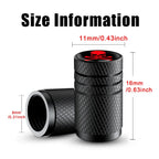 4PCS Skull Valve Stem Caps