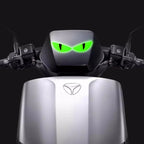 2 Reflective Devil's Eye stickers for motorcycle - improves night visibility and safety, durability, and fashion
