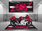 MPM Motorcycle Mat for Suzuki Hayabusa - U101