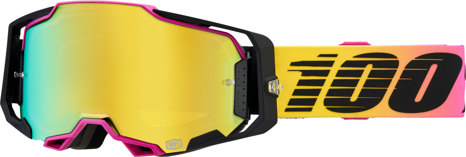 100% Armega Goggles - 91 - Gold Mirror 50005-00015