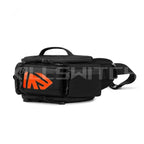 ALBERS™ 3-in-1 Motorcycle Waist Bag - Black & Orange - motorcycle bags