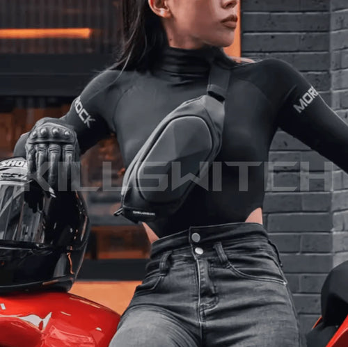 ALBERS™ Black Knight Motorcycle Chest Bag - motorcycle bags