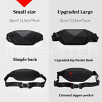 ALBERS™ Black Knight Motorcycle Chest Bag - S - motorcycle bags