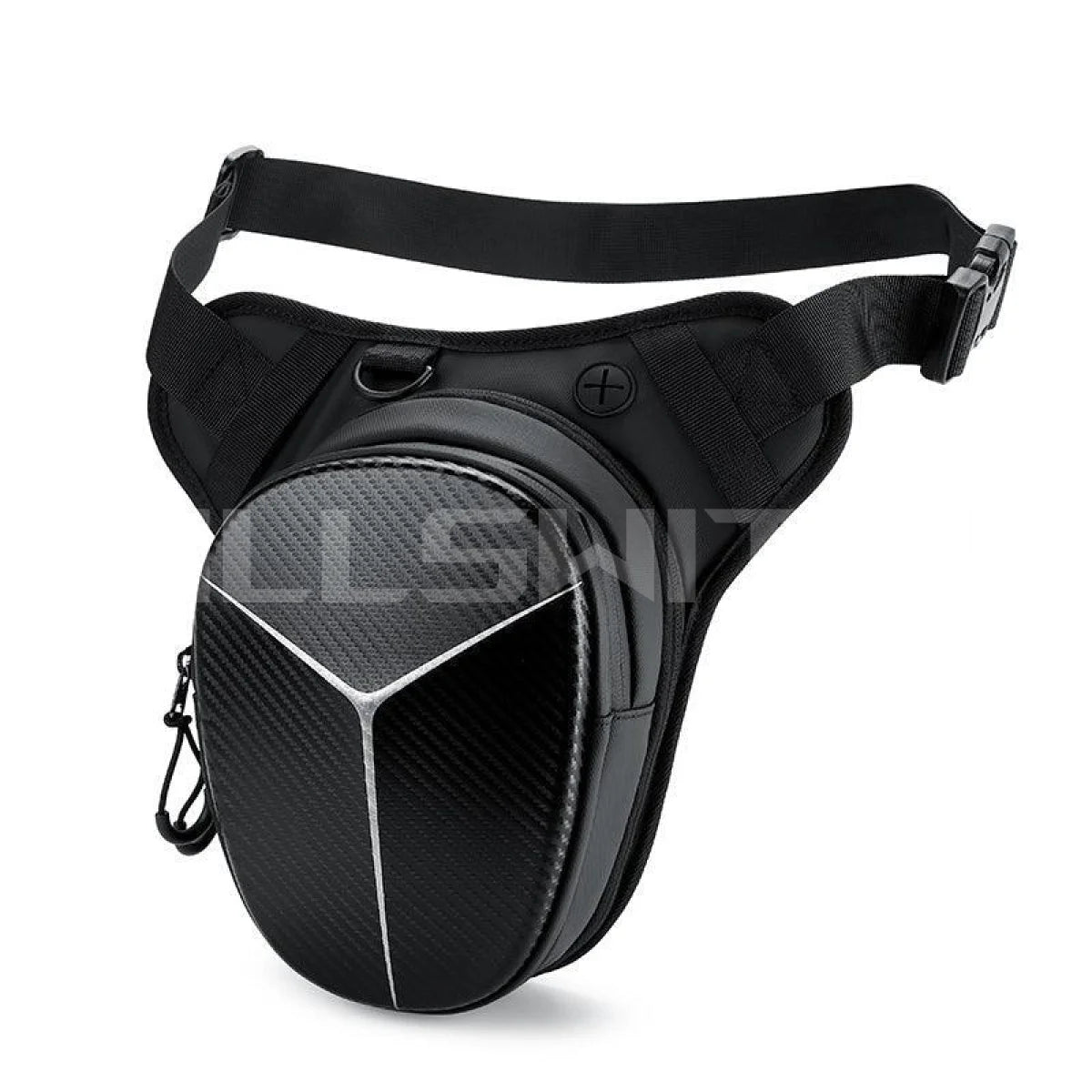 ALBERS™ ShadowStrike Motorcycle Leg Bag - CARBON FIBER PATTERN - motorcycle bags