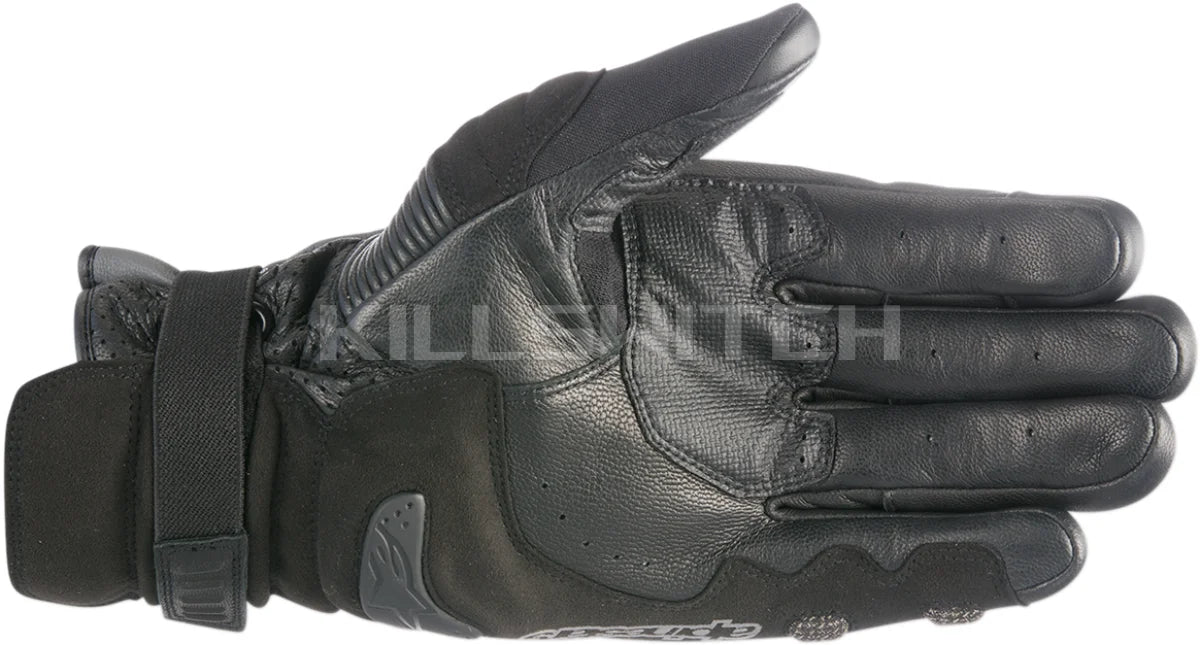 ALPINESTARS Belize Drystar® Gloves - Black/Anthracite/Red - Medium 3526718-1036-M - Gloves