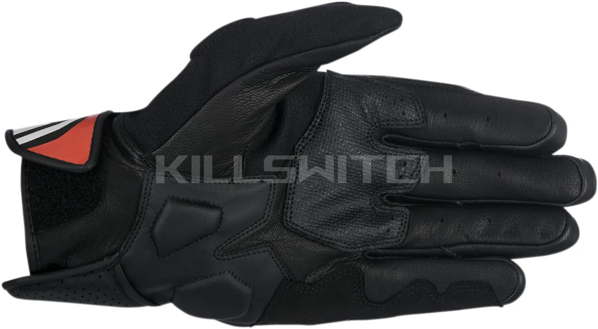 ALPINESTARS Booster Gloves - Black/Red - 2XL 3566917-13-2X - Gloves