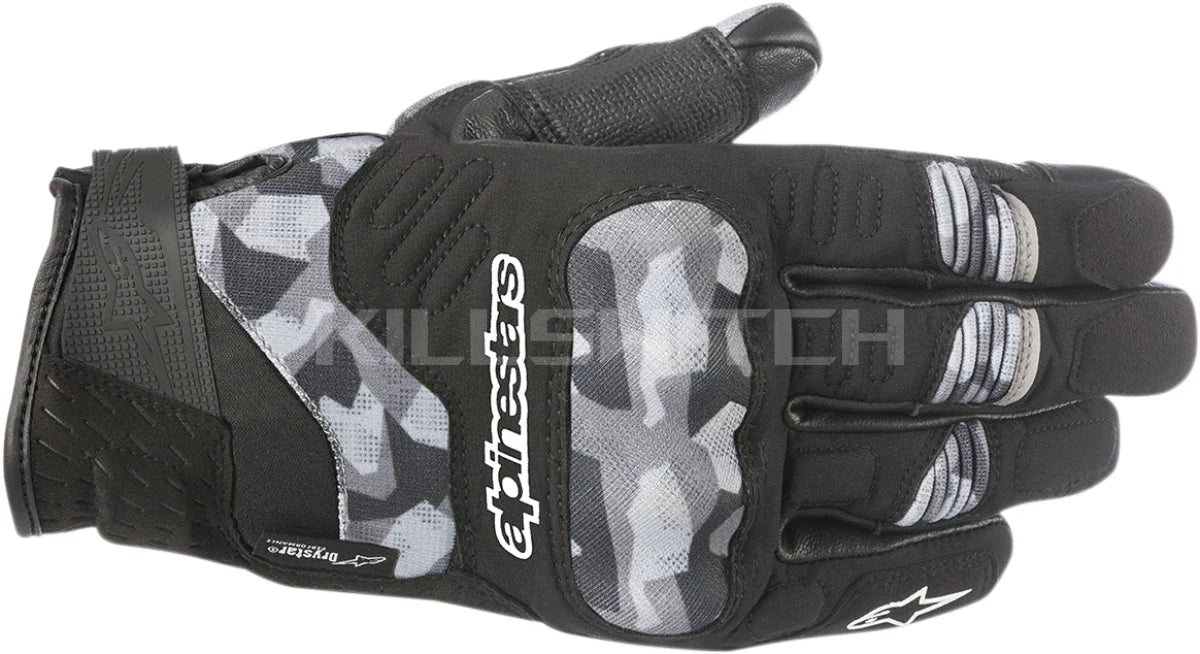 ALPINESTARS C-30 Drystar® Gloves - Black/Camo - Large 3528918-990-L - Gloves