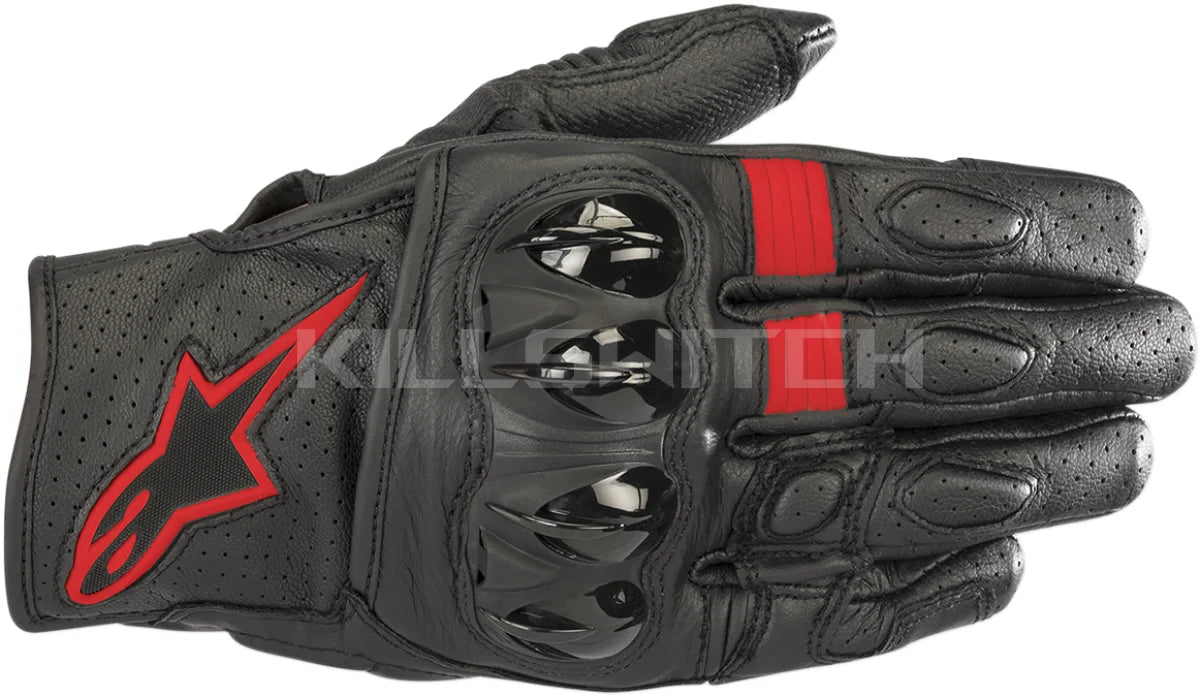 ALPINESTARS Celer V2 Gloves - Black/Fluo Red - 3XL 3567018-1030-3X - Gloves