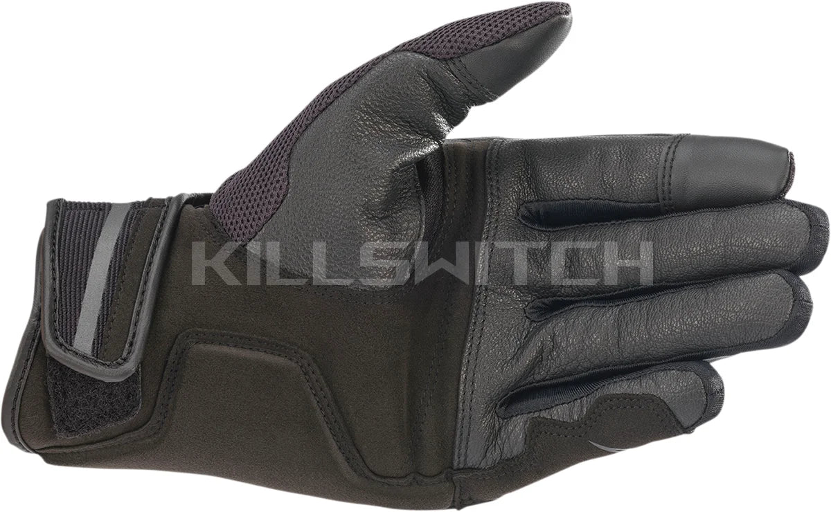 ALPINESTARS Chrome Gloves - Black/Tar Gray - Large 3568721-1169-L - Gloves