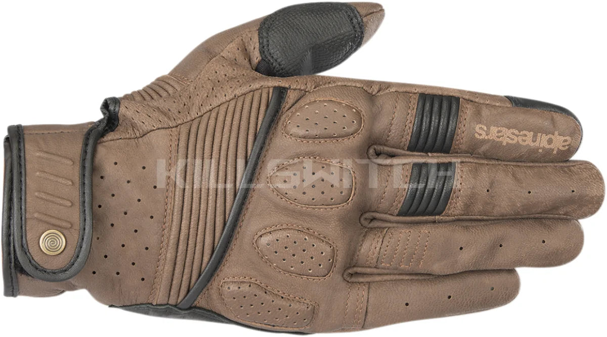 ALPINESTARS Crazy Eight Gloves - Brown/Black - 2XL 3509018-82-2X - Gloves